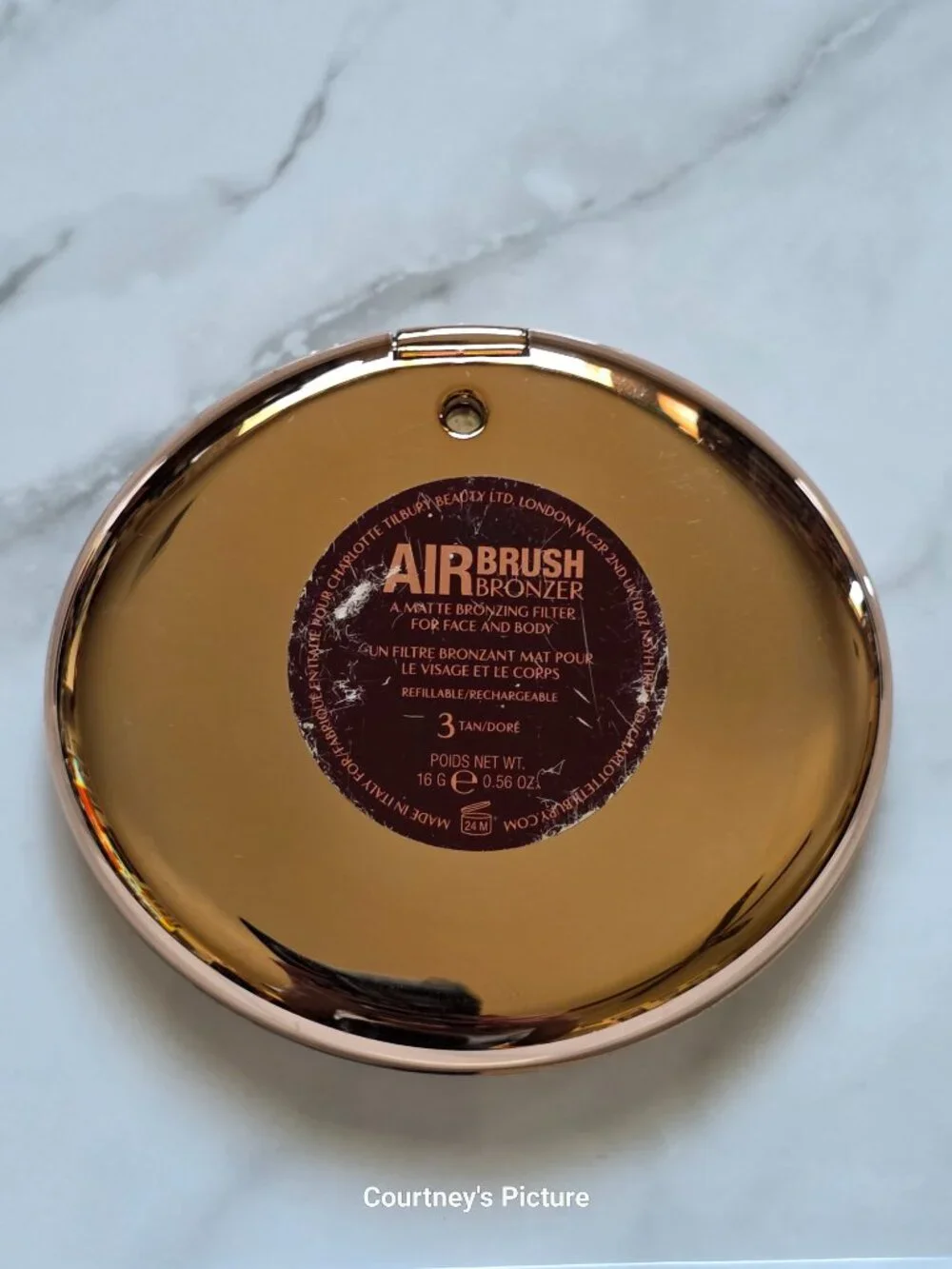 Charlotte Tilbury 3 TAN Air Brush Bronzer (0.56 oz.)
